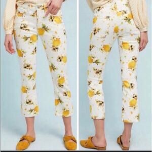 Anthropologie PILCRO & The Letterpress Lemon Jeans